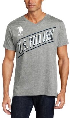 U.S. Polo Assn. Men's Short-Sleeve T-Shirt with Diagonal Logo