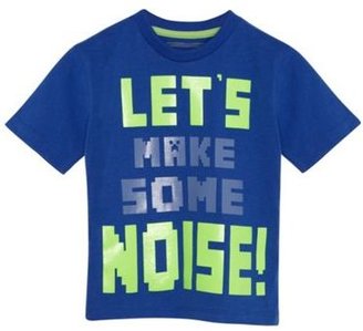 Bluezoo Boys dark blue Make Some Noise! t-shirt