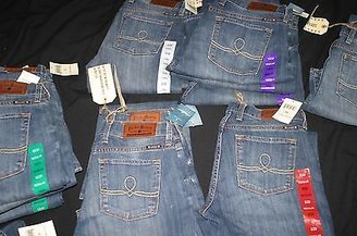 Lucky Brand SOFIA BOOT cut Blue Denim Cotton Blend Stretch Jeans Pick size