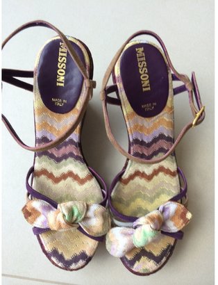 Missoni Multicolour Suede Sandals