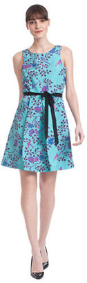 Plenty by Tracy Reese Belted Floral Print Dress