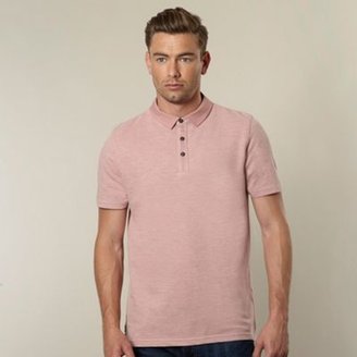 RJR.John Rocha Designer pale pink plain pique polo shirt