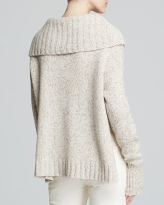 Eileen Fisher Fold Over Collar Sweater