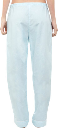 Steven Alan Micro Diamond-print Pajama Pants