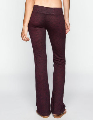 Full Tilt Marled French Terry Womens Flare Pants