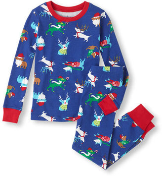 Children's Place Holiday dogs cotton pjs