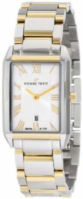 Pierre Petit Women's P-779D Serie Paris Two-Tone Stainless-Steel Bracelet Date Watch