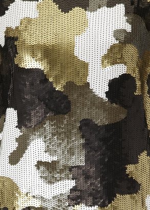 MICHAEL Michael Kors Sequinned camouflage dress