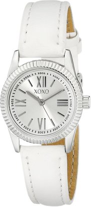 XOXO Women's XO3407 Analog Display Analog Quartz White Watch