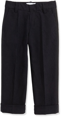 Little Marc Jacobs Boys' Pinstripe Suit Pants, Navy