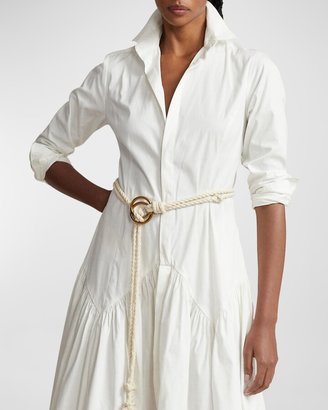 Polo Ralph Lauren Shirred-Yoke Oxford Shirtdress - ShopStyle
