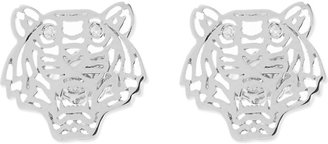 Kenzo Tiger head earrings