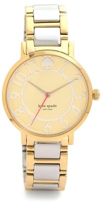 Kate Spade Gramercy Two Tone Bracelet Watch