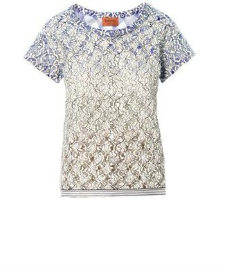 Missoni Lace and zigzag top