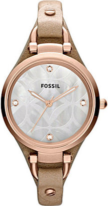 Mother of Pearl Fossil womens watch ES3151