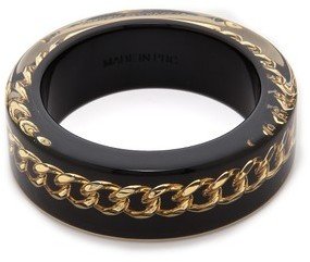 McQ Chunky Chain Suspended Bangle Bracelet