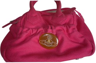 Vivienne Westwood Pink Tweed Handbag