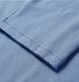 Derek Rose Basel Long-Sleeved Stretch-Micro Modal T-Shirt