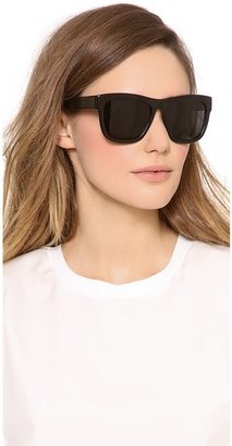 3.1 Phillip Lim Polarized Classic Sunglasses