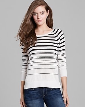 Aqua Sweatshirt - Stripe