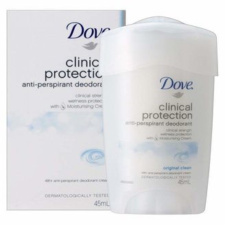 Dove Antiperspirant Deodorant Clinical Protection Original Clean 45 mL