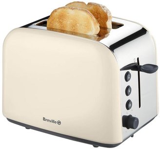 Breville Pick and Mix 2 Slice Toaster - Cream