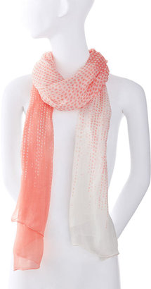 The Limited Cascading Dot Print Scarf