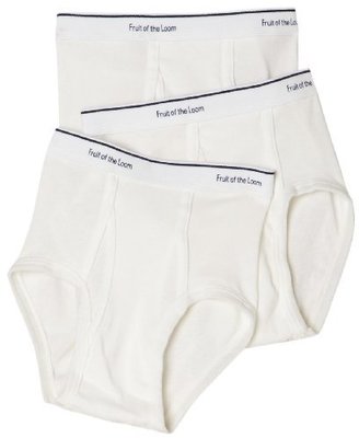 Fruit of the Loom Little Boys'  Full Cut Cotton Brief (Pack of 3)