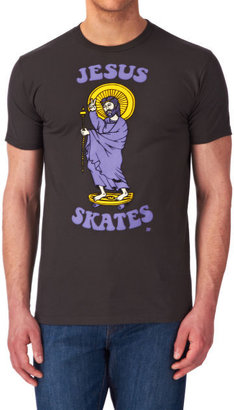 Ames Bros Men's Jesus Skates T-shirt