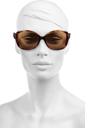 Givenchy Round-frame tortoiseshell polarized sunglasses