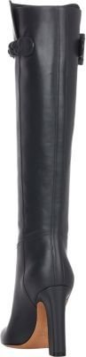 Valentino Braided-Strap Knee Boots-Grey