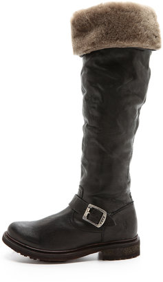 Frye Valerie Shearling Over the Knee Boots