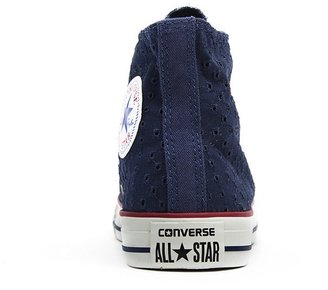 Converse Womens - All Star Hi Eyelet Cutout - Navy