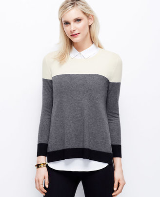 Ann Taylor Two-In-One Sweater