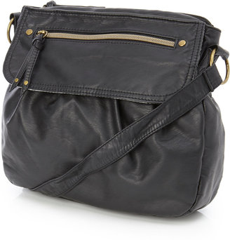 Stone WPU Zip Flap X- Body Bag