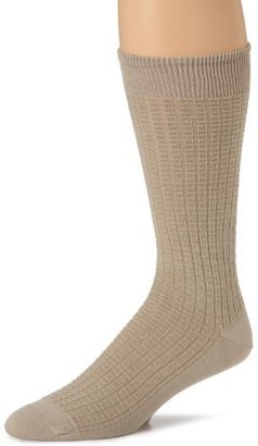 Tommy Bahama Men's Links Solid Socks, Stone, One Size