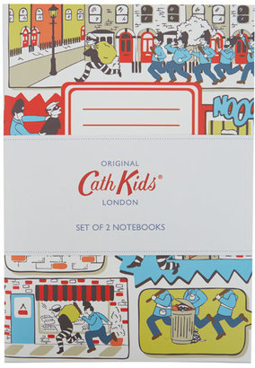 Cath Kidston Red Stop Thief Note Book Set