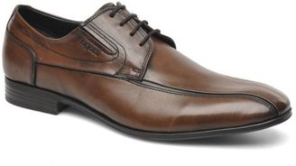 Bugatti Men's Mattia Rounded toe Lace-up Shoes in Brown