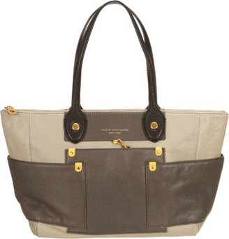 Marc by Marc Jacobs Preppy Leather EastWest Colorblock Tote