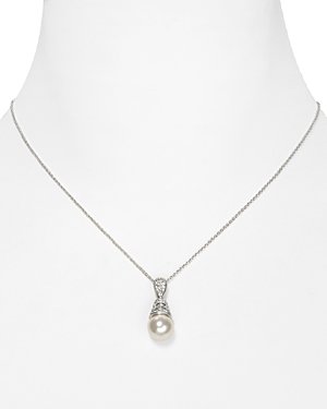 Nadri Pearl Pendant Necklace, 16