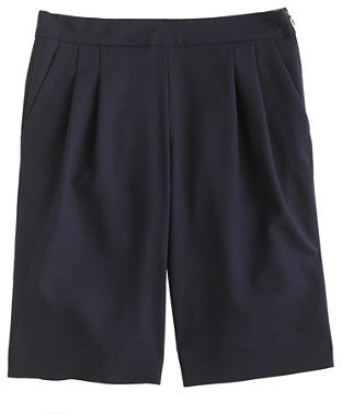 J.Crew Collection wool crepe short