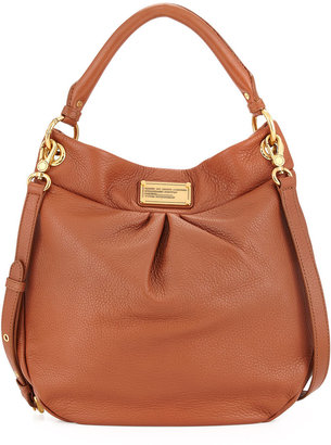 Marc by Marc Jacobs Classic Q Hillier Hobo Bag, Smoked Almond