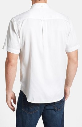 Tommy Bahama 'New Twilly' Island Modern Fit Short Sleeve Twill Shirt