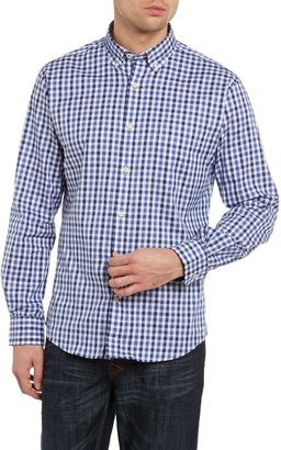 T.M.Lewin Men's Oxford Check Slim Fit Long Sleeve Shirt