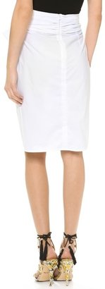 MSGM Bow Front Skirt
