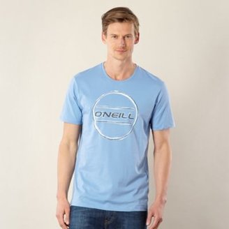 O'Neill O ́Neill Light blue printed circle logo t-shirt