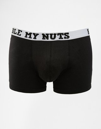 Trunks ASOS With Nibble my Nuts Squirrel Print