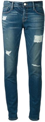 Frame Denim 'Le Garcon' cropped jeans