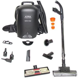 Atrix VACBP1 Hepa Backpack Vacuum - Corded