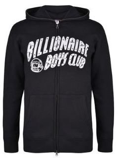 Billionaire Boys Club International Arch Logo Zip Sweatshirt